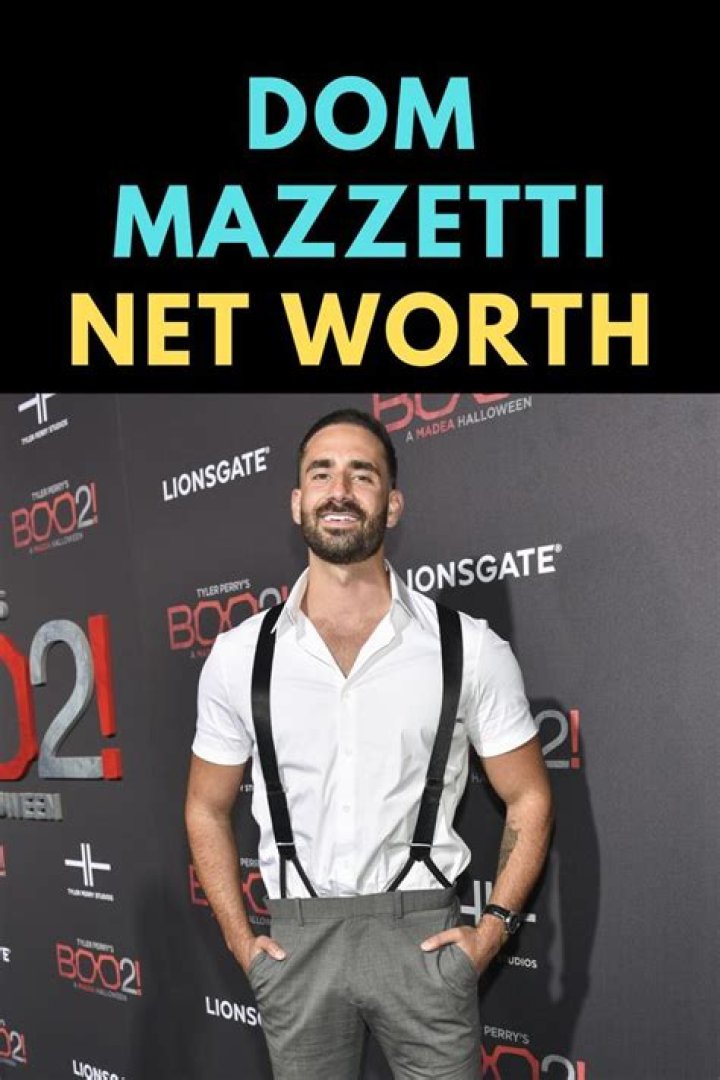 Who Is Dom Mazzetti? Wiki, Age, Wife, Net Worth, Height, Ethnicity